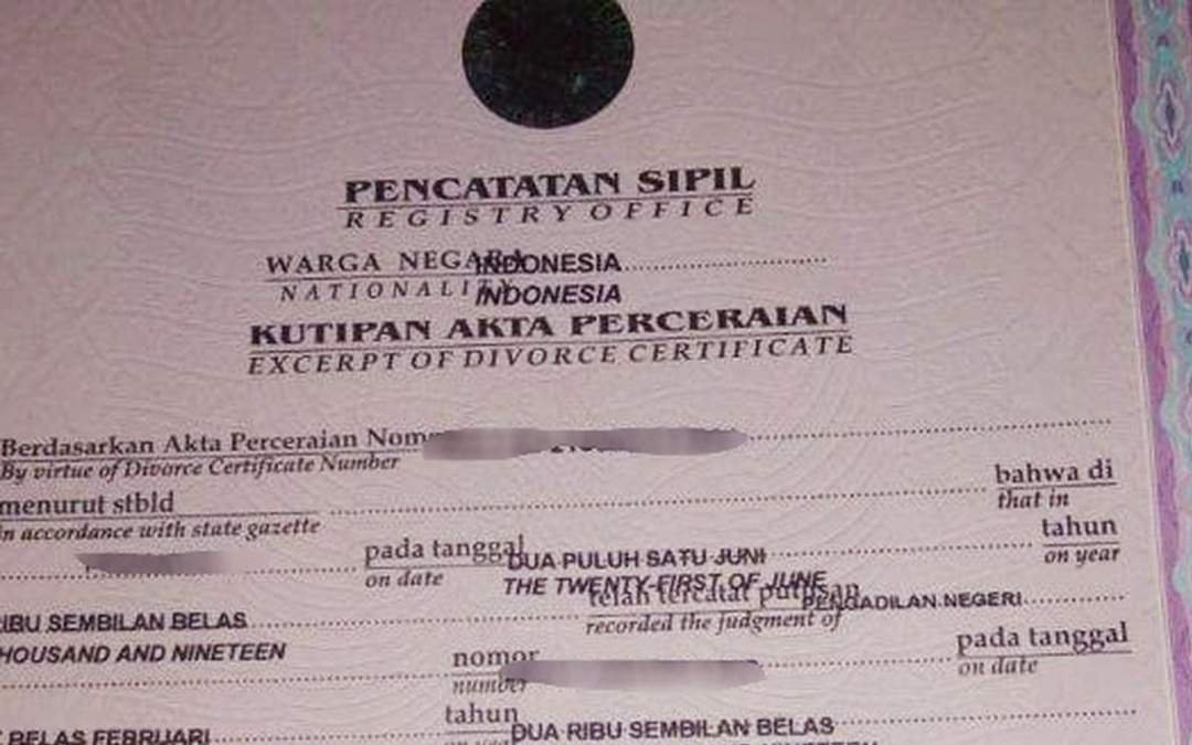 Surat Akta Cerai: Pengurusan dan Legalisasi Putusan